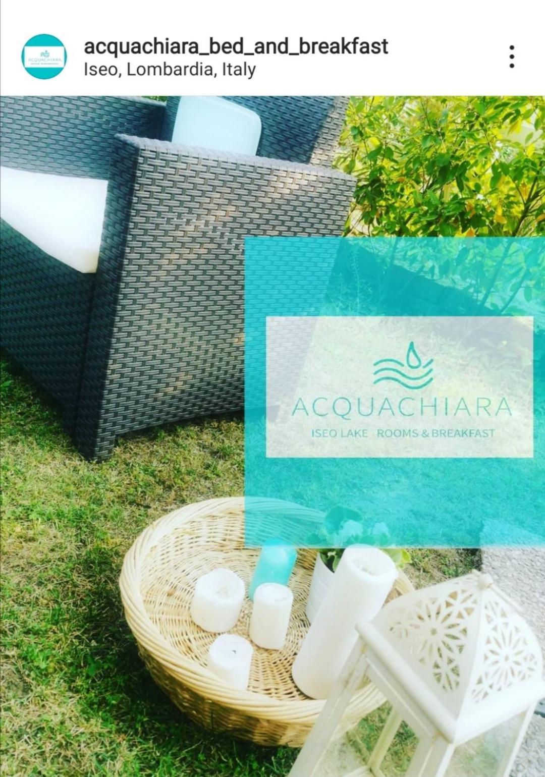 Acquachiara Iseo Deluxe Bed & Breakfast Iseo Center With Garden And Parking Inside Foresteria Habitación foto